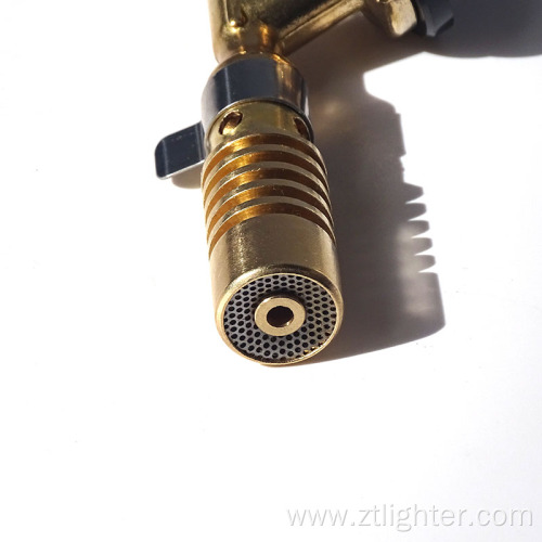 Portable high temperature fine copper butane gas torch